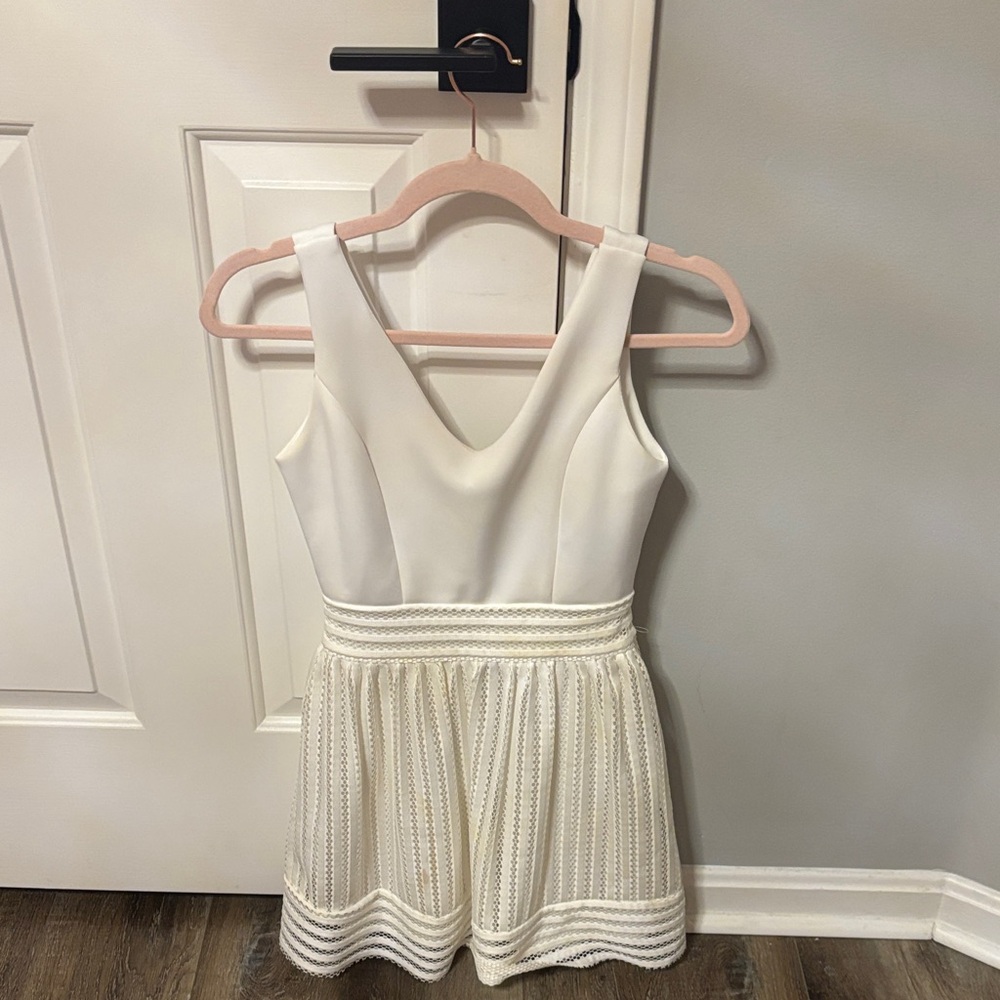 Gianni Bini White Girls Dress